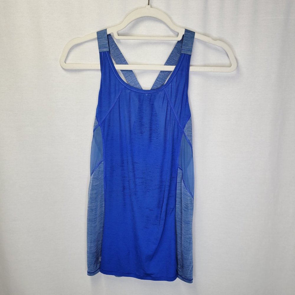 Athleta Women's Small Tank Top Blue Racerback